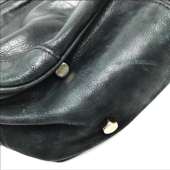 REBECCA MINKOFF Black Leather Tote Shoulder Bag - Picture 7 of 8